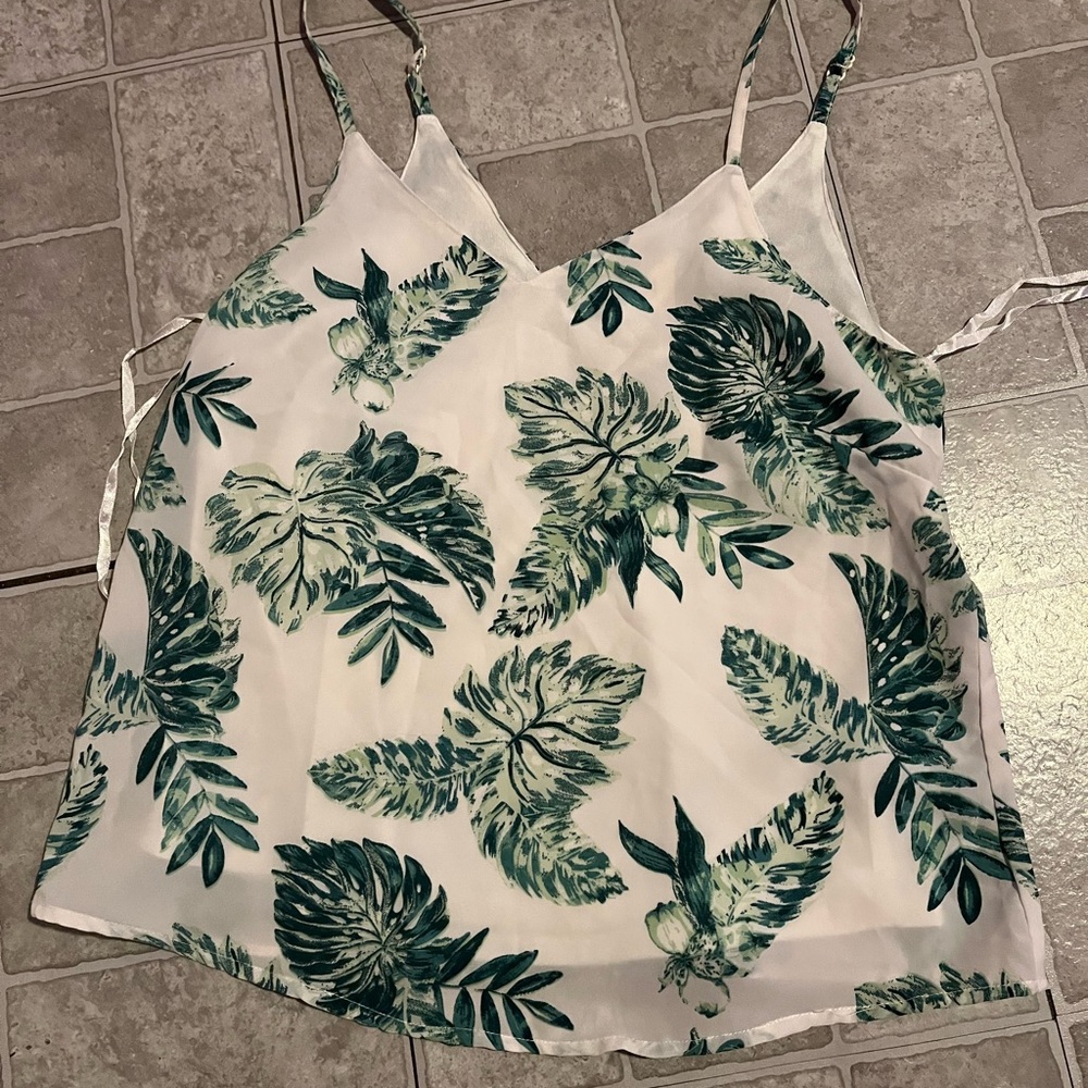Green floral
